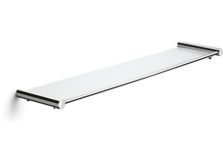 Csslr Plus Hylde Med Glasplade 55X12cm - Poleret Rustfri Stål