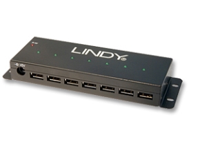 Lindy 7-Port Usb Hub, 480 Mbit/S, Sortieren, 1,8 M, 3,2 A, 0 - 70 °C, Usb