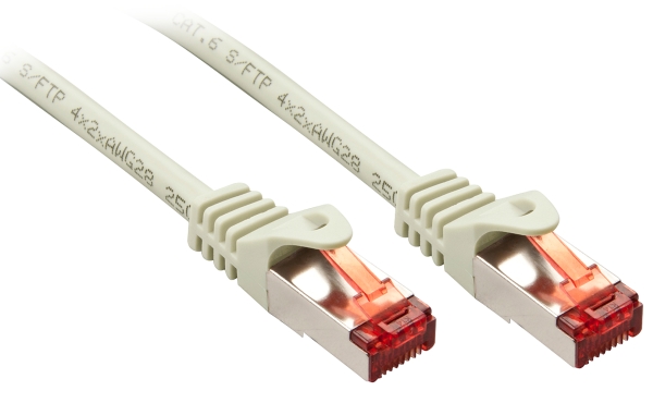 Lindy 47348, 0,3 M, Cat6, S/Ftp (S-Stp), Rj-45, Rj-45, Grå