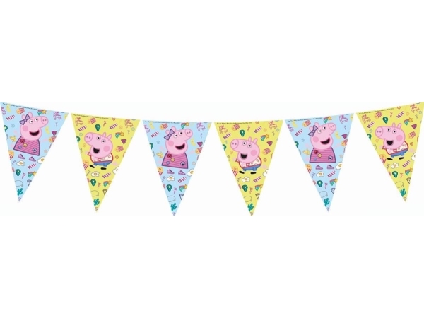 Procos Flaggenbanner Peppa Pig - 230 Cm - 1 St. Universal
