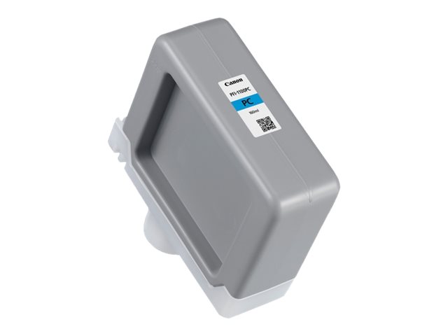 Canon Pfi-1100 Pc - 160 Ml - Fotocyan - Original - Blækbeholder - For Imageprograf Pro-2000, Pro-2100, Pro-4000, Pro-4100, Pro-6000, Pro-6100