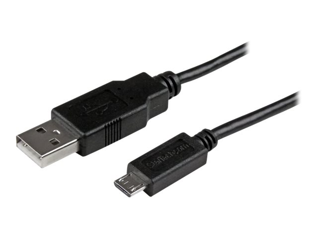 Startech.Com 15Cm Micro Usb-Kabel - Usb A Auf Micro B, 0,15 M, Usb A, Micro-Usb B, Usb 2.0, Männlich/Männlich, Schwarz