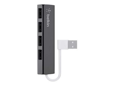 Belkin F4u042bt, Usb 2.0, 480 Mbit/S, Schwarz