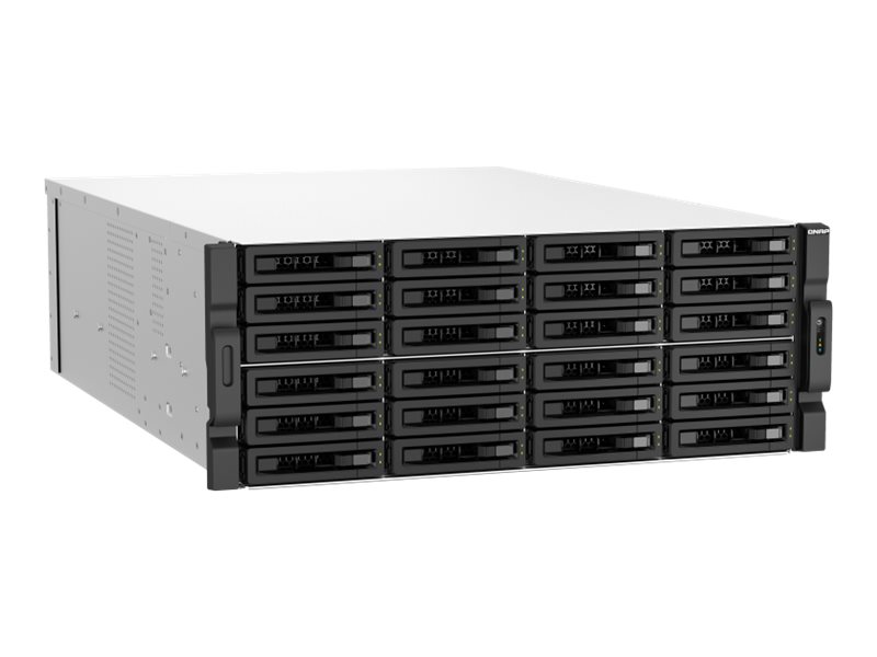 Qnap Ts-H3087xu-Rp - Nas-Server - 30 Einschübe - Rackversion - Sata 6Gb/S - Raid 0, 1, 5, 6, 10, 50, Jbod, 60 - Ram 64 Gb - 2,5 Gigabit Ethernet / 10