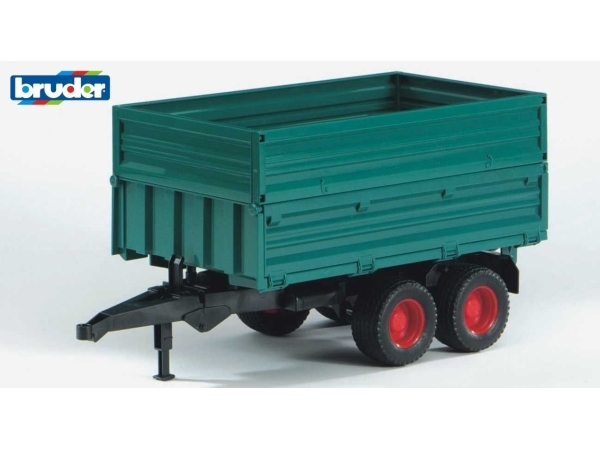 Bruder Tipping Trailer With Removable Top Toy