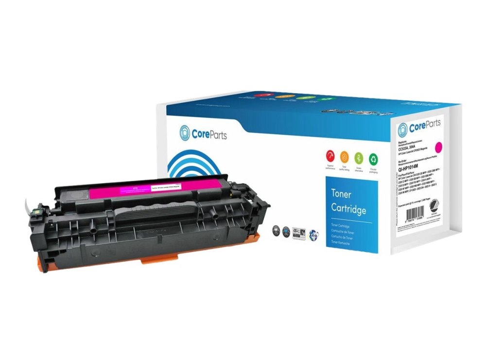 Coreparts - Magenta - Kompatibel - Boks - Tonerpatron (Alternativ Til: Hp Cc533a) - For Canon Imageclass Mf8350 I-Sensys Mf8330 Laser Shot Lbp-7200