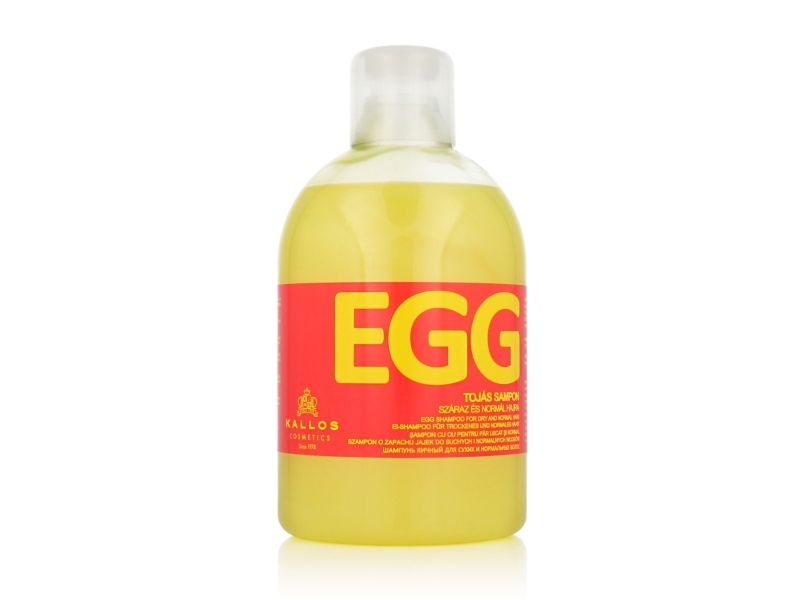 Kallos Egg Shampoo For Dry And Normal Hair 1 Liter