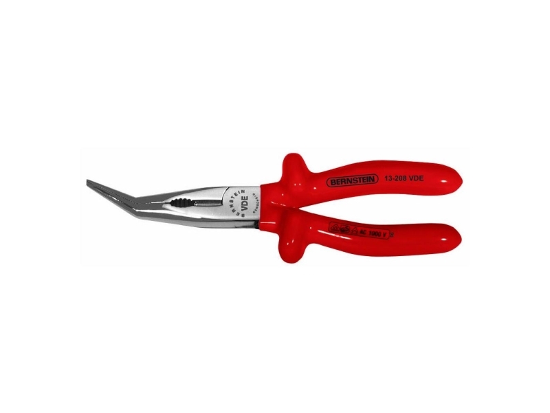 Bernstein Tools For Electronics 13 208 Vde Vde Telefontang 45° Bøjet 205 Mm