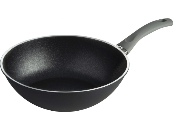 Ballarini 75003-058-0, Rund, Wok/Stirfry Pande, Sort, 160 °C, Aluminium, 4,05 L