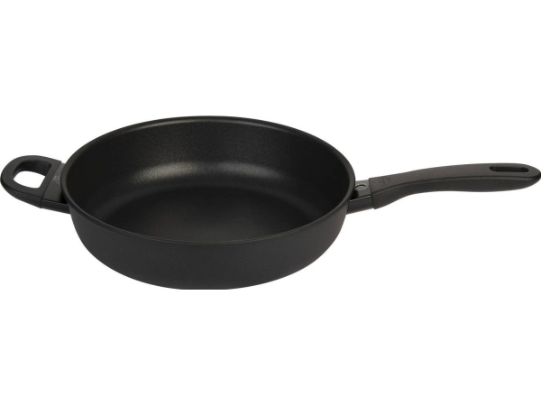 Ballarini 75002-913-0, Rund, Allzweckpfanne, Schwarz, Keravis, Aluminium, Thermo-Punkt