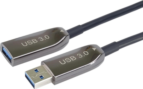 „Premiumcord“ Prailginimo Optinis Kabelis Aoc Usb 3.0 A/Male – A/Female, 20M