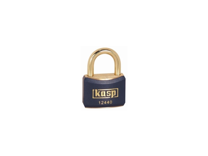 Kasp K12440blud Hængelås 40 Mm Forskellige Gyldengul Nøglelås