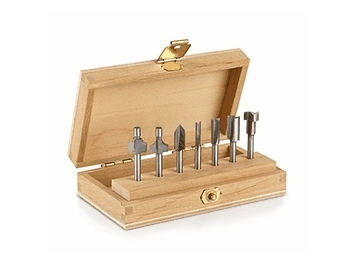 Dremel Mehrzweck-Fräser-Set (660), Dremel, Spanholzplatte, Hartholz, Laminat, Kunststoff, Sperrholz, Weichholz, 35000 Rpm, 3,2 Mm, 7 Stück(E)