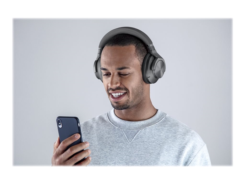 Technics EAH-A800E - Hovedtelefoner med mik. - fuld størrelse - Bluetooth - trådløs, kablet - aktiv støjfjerning - 3,5 mm jackstik - sort