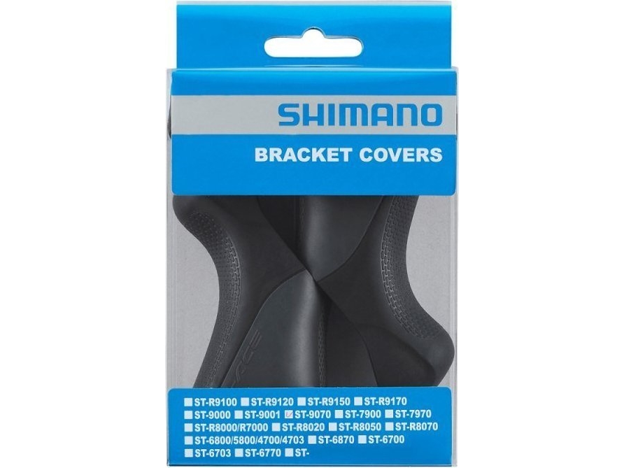 Shimano Dura-Ace ST-9070 gummihåndtaksdeksler (par)