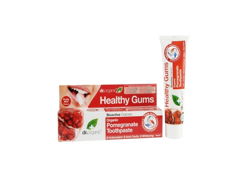 Dr Organic Pomegranate Toothpaste 100Ml