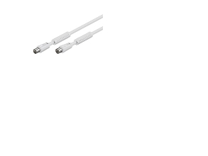 Goobay 5M Akm 750 7, 7,5 M, Weiß