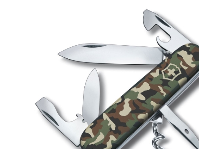 Victorinox 1.3603.94, Gleitgelenk-Messer, Multi-Tool-Messer, Edelstahl, 15 Mm, 60 G