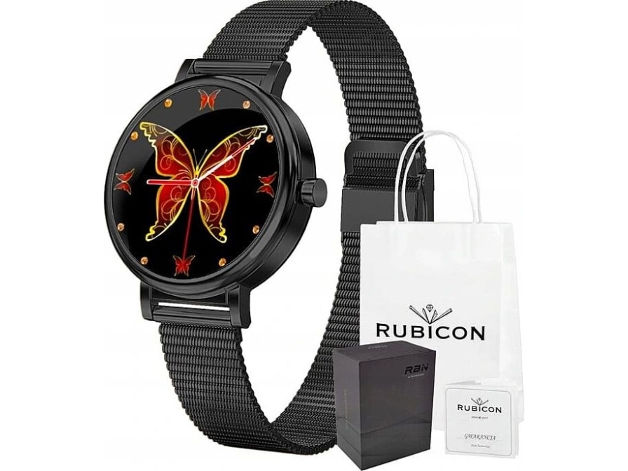 Rubicon Lw06 Smartwatch, Schwarz