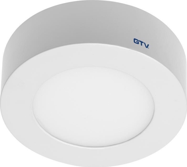Gtv Taklampa Led Downlight Oris Plus 7w 560lm 120° Ip20 4000k Utanpåliggande Vit Ld Orn07w Nbp