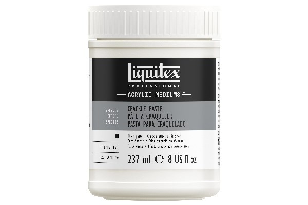 Acrylic medium crackle paste 237ml
