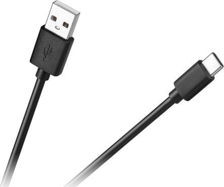 Usb-Kabel Cabletech Usb-A Auf Usb-C 1 M Schwarz (Kpo3949-1)