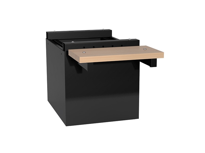 Høj sokkel siddebænk i birk 1200x550mm