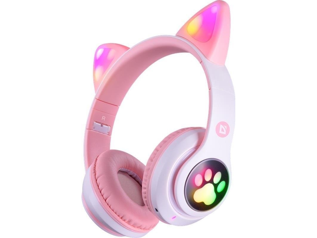 Defender Headphones Headphones With Microphone Defender Freemotion B585 Wireless Bluetooth Illuminated + Mp3 Player