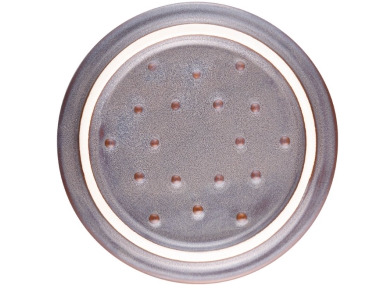 Staub Ceramique, Gryde bradepande, Rund, Keramisk, Keramisk, Grå, Emalje