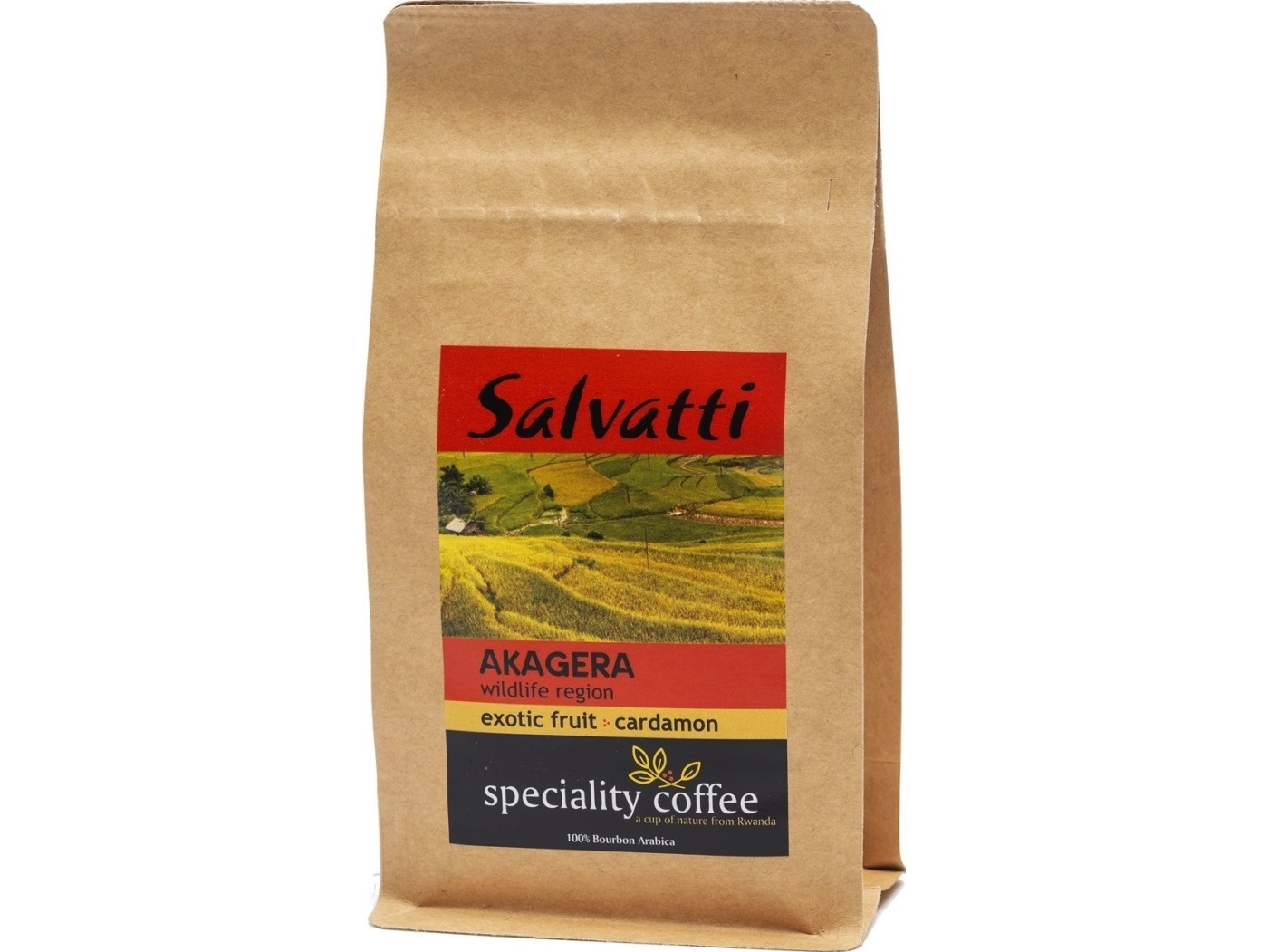 Kaffebønner Salvatti Speciality Coffee Salvatti Bønner 250 G Akagera