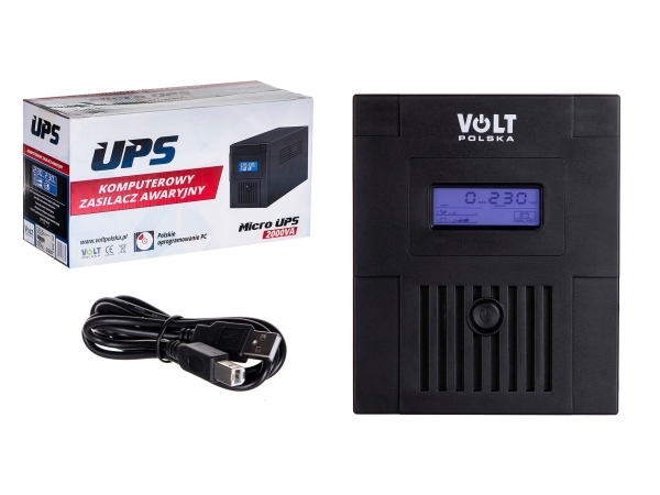 Ups Uafbrydelig Strømforsyning Volt Polska Micro 2000Va 1200W