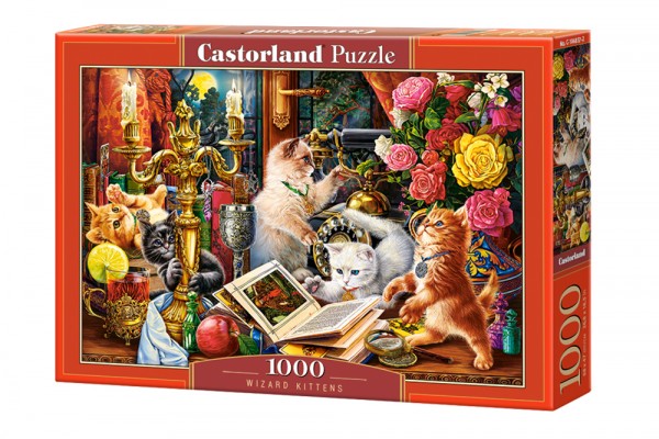 Castorland Puslespil 1000 Wizard Kittens Castor