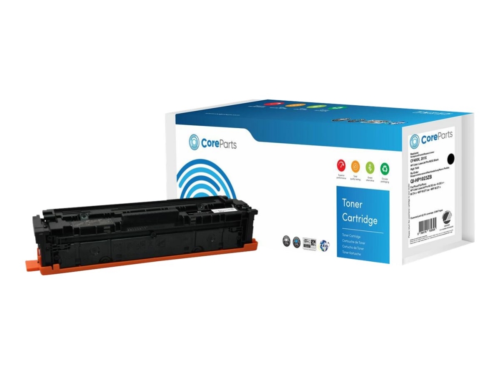 Coreparts - Xl-Yield - Sort - Kompatibel - Tonerpatron (Alternativ Til: Hp Cf400x) - For Hp Color Laserjet Pro M252n, Mfp M274n, Mfp M277dw, Mfp M277