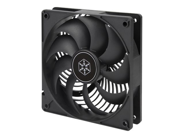 Silverstone Air Penetrator 120I - Indsats Med Blæser - Stille - 120 Mm - Sort