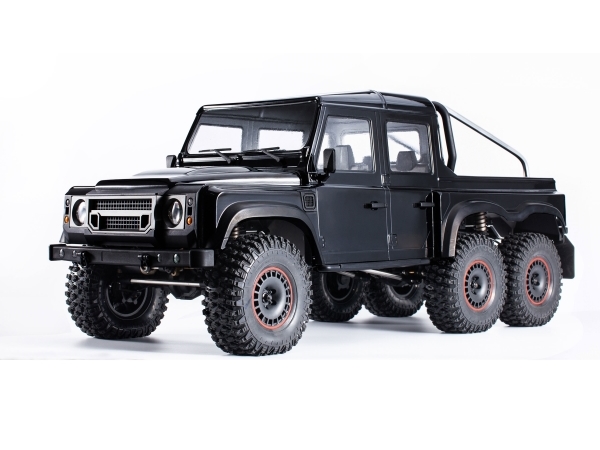 Amewi AMXRock RCX10.3P Scale Crawler 6x6 Pick-Up 1:10 ARTR Black
