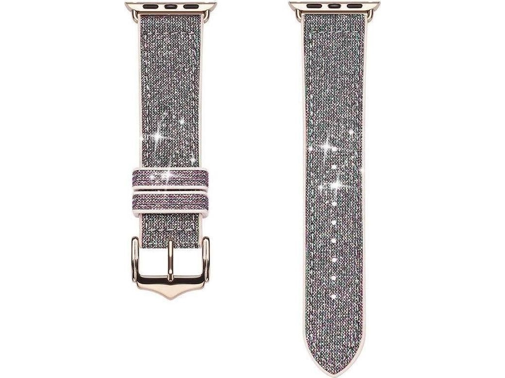 Dux Ducis Armband Für Watch 7/6/5/4/3/2/Se 41/40/38Mm Grün Sparkle