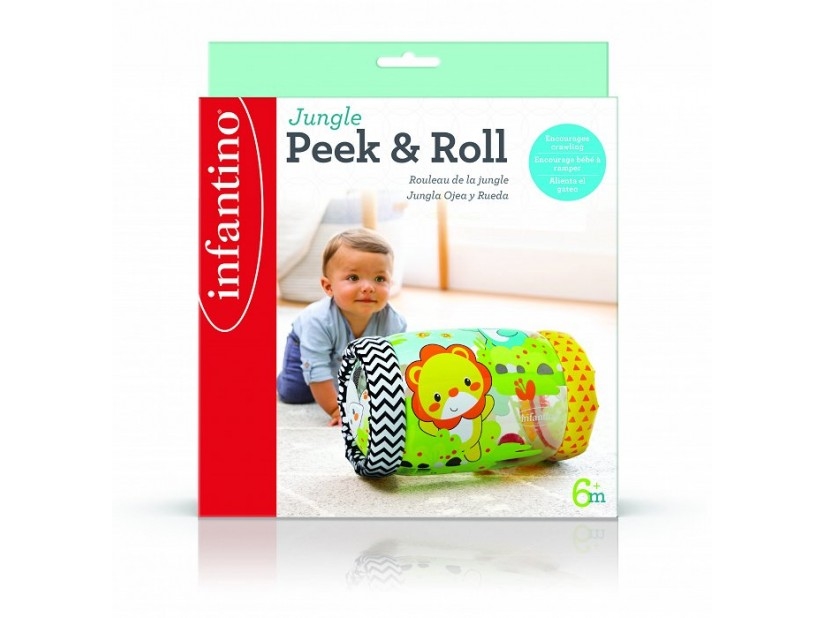 B-Kids B-Kids Infantino Oppustelig Rulle Med Dyr