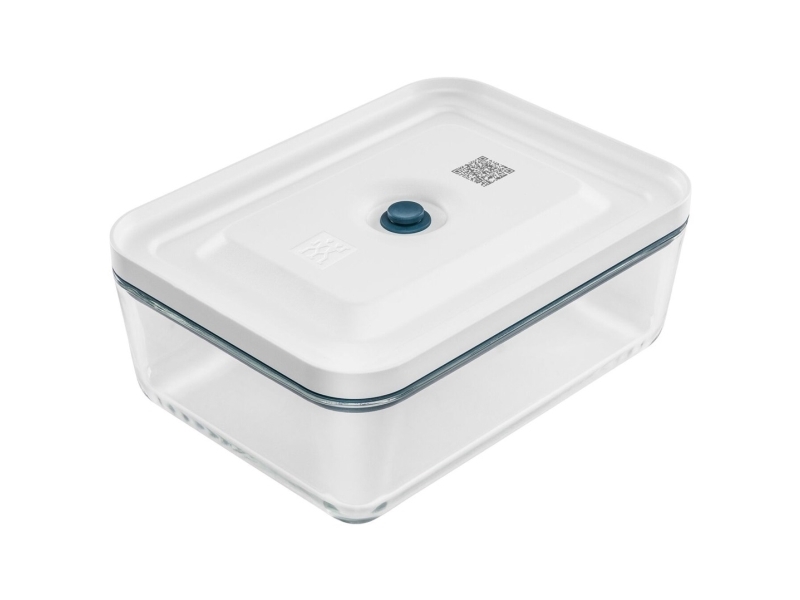 ZWILLING Fresh & Save, Beholder, Rektangulær, 2 l, Gjennomsiktig, Hvit, Glass, -18 - 279 °C