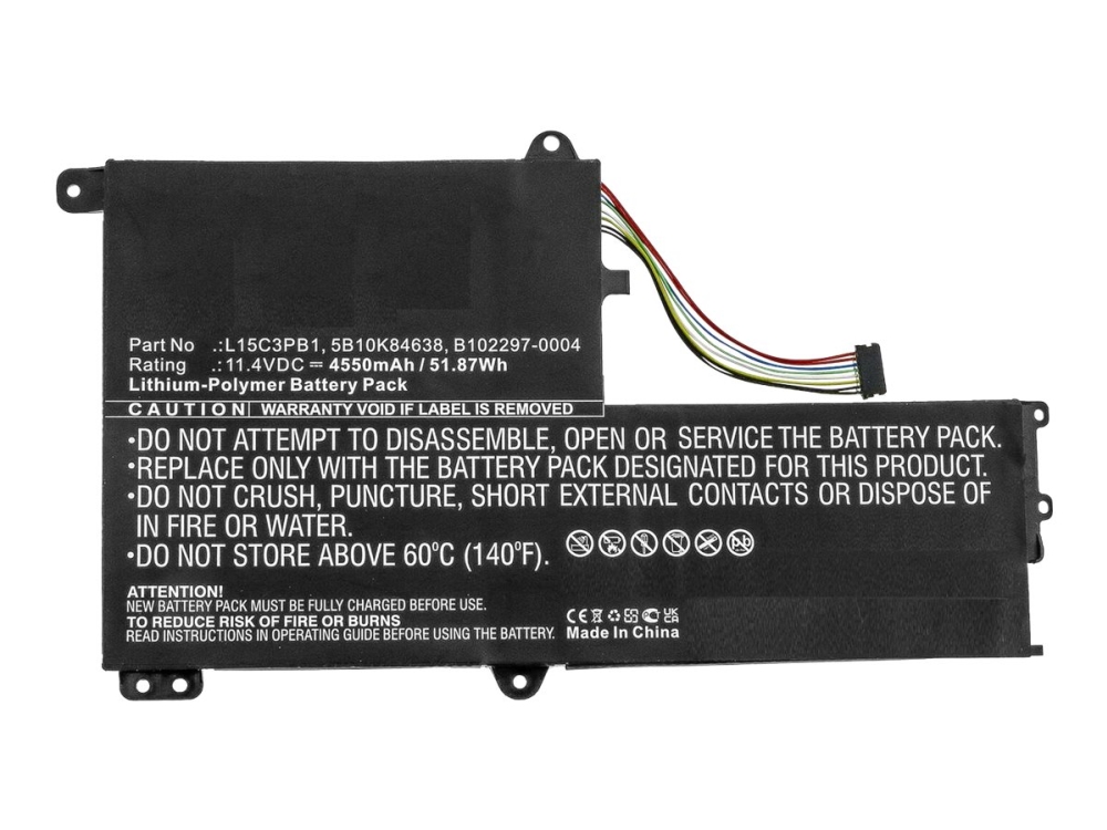 Coreparts Mbxle-Ba0320, Akku, Lenovo, Flex 4-1480 14", Flex 4-1570, Flex 4-1580 80Ve, Ideapad Flex 4-1480