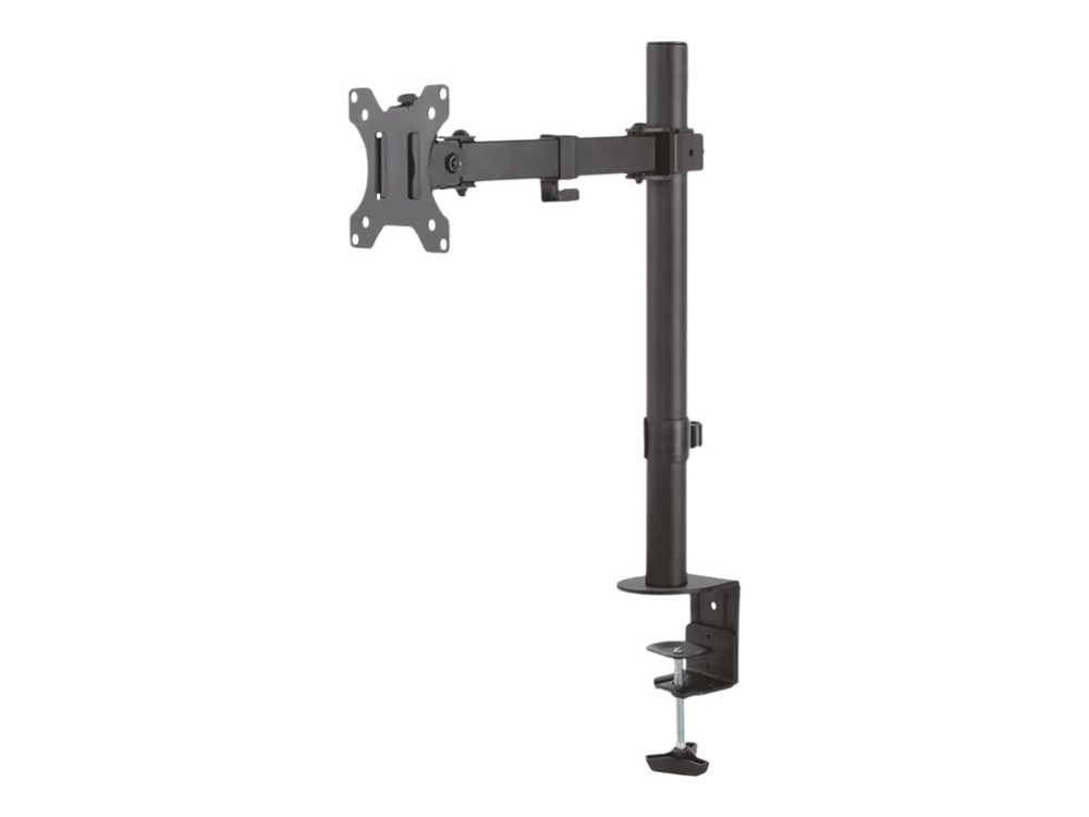 Neomounts FPMA-D540BLACK - Monteringssæt (bordmontering) - fuld bevægelse - for fladt panel - sort - skærmstørrelse: 10-32 - klemmemonterbar, øje