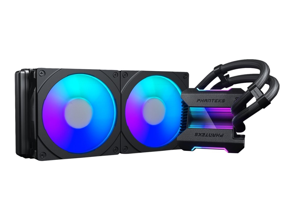 Phanteks Glacier One 280 Mph, All-In-One-Flüssigkeitskühler, 14 Cm, 500 Rpm, 2200 Rpm, 39,1 Db, 93,05 Cfm