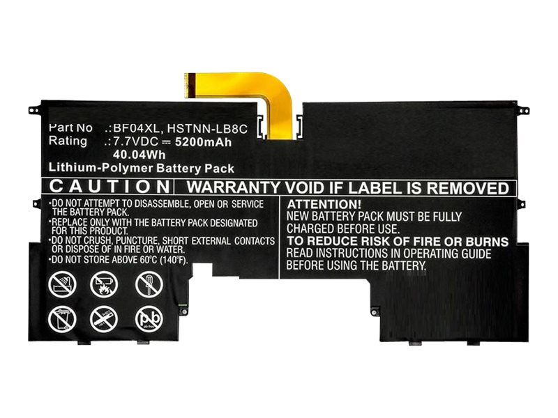 Coreparts Mbxhp-Ba0165, Akku, Hp, Spectre 13-V101na, Spectre 13-V115tu, Spectre 13-V116tu, Spectre 13-V117t