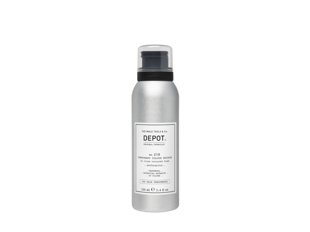 Depot 210 Temporary Colour Mousse 100Ml Anthracite