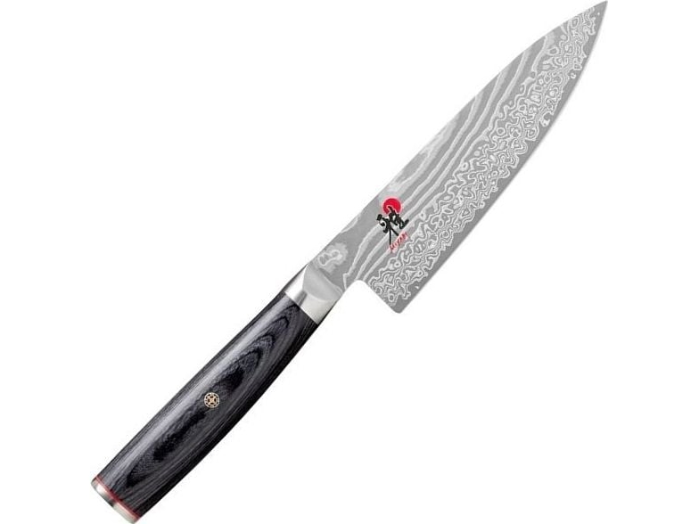 Miyabi Raw 5000FCD kokkekniv gyutoh 16 cm Damaskus-svart