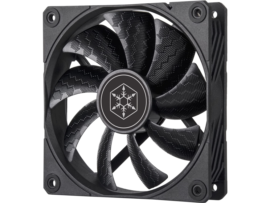 Silverstone Shark Force Lüfter, 120Mm - Schwarz