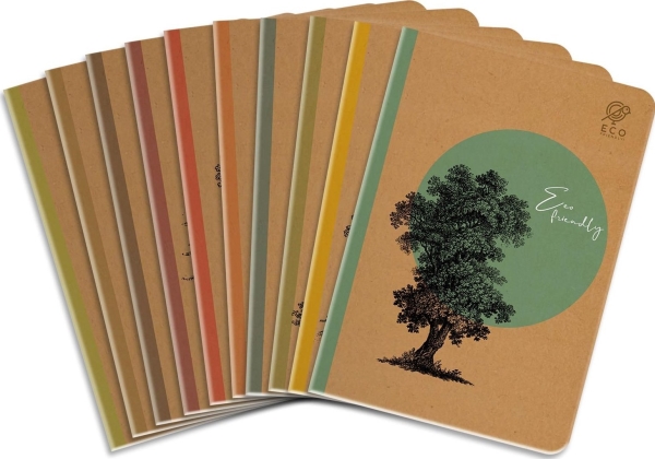 Elanders Notebook A5/64k Grid By Nature Japan 10 Stk. |