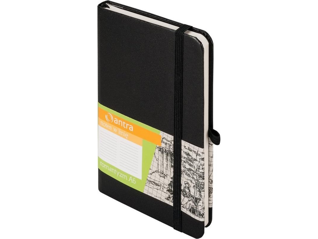 Antra Notes A6 Line Formalisme Sort ANTRA