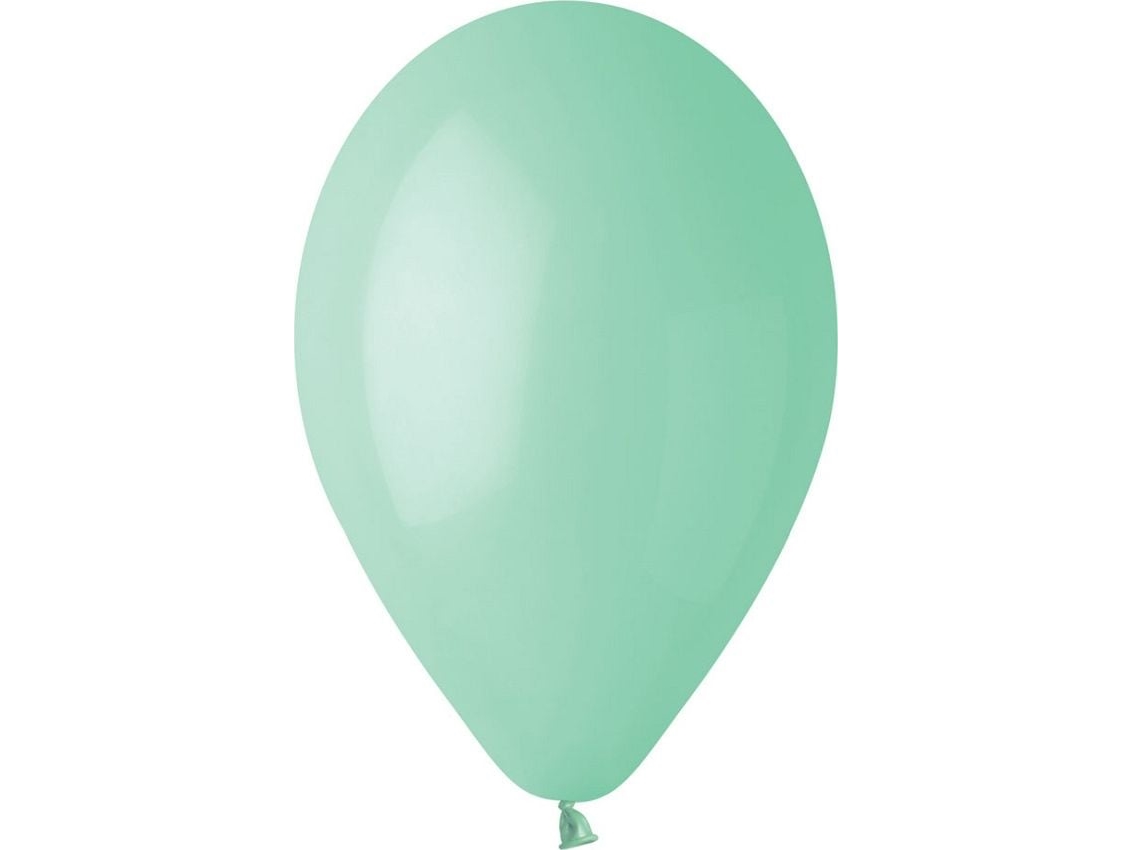 Gemar ilmapallot makaronit Green Mint, G110, 30 cm, 100 kpl.