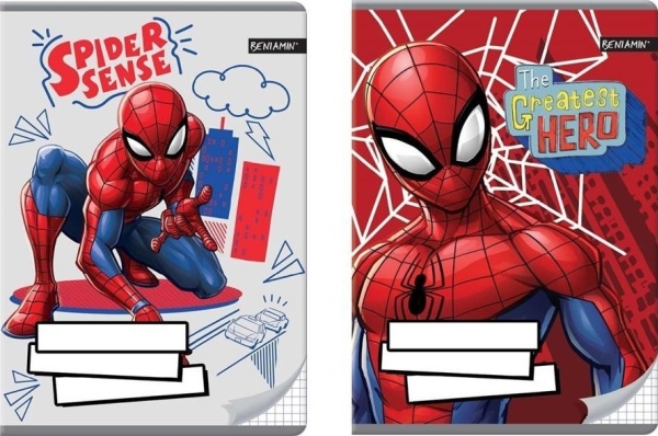 Beniamin Notesbog 32k Ternet Spider Man Eksemplarer |