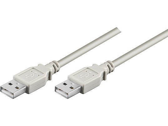 Usb-Kabel Neutral Usb-A - Usb-A 1,8 M Grau